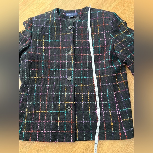 Preston & York Women’s Multicolor Blazer Classic Suit Jacket, size 16 - Picture 9 of 11